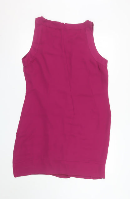 Gallery Women's Pink Shift Dress Size 20 Sleeveless Beaded