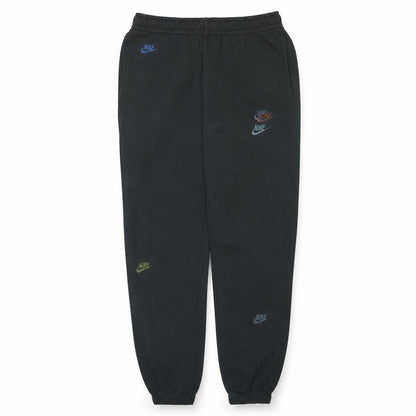 Nike Men's Black Fleece Jogger Trousers M Regular Fit