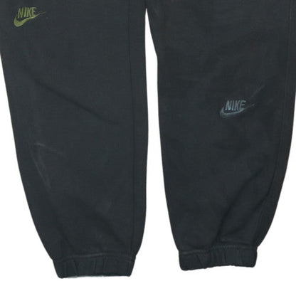 Nike Men's Black Fleece Jogger Trousers M Regular Fit