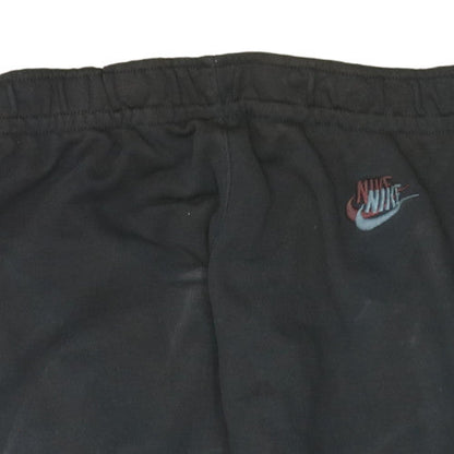 Nike Men's Black Fleece Jogger Trousers M Regular Fit