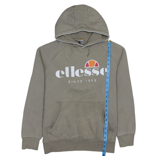 Ellesse Men's Brown XL Pullover Hoodie Graphic Logo Sweatshirt