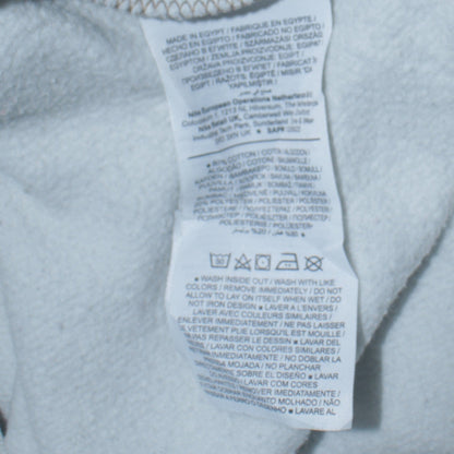 Nike Women’s Grey & Khaki 1/4 Zip Logo Sweatshirt Size S