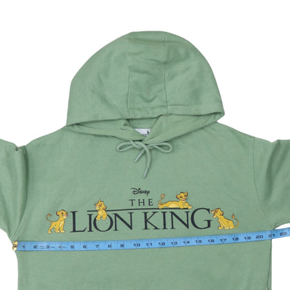 Disney Primark Women Green The Lion King Pullover Hoodie Size S 10/12
