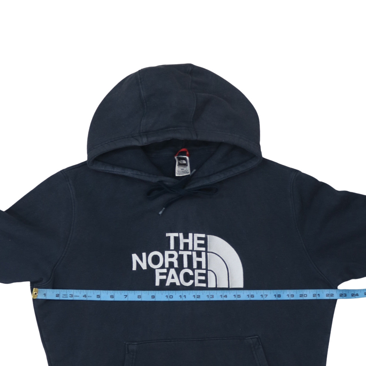 The North Face Mens Blue Hoodie M Pullover Outdoor Cotton