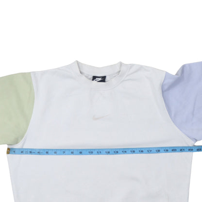 Nike Women’s Multicoloured Crew Neck Cotton Sweatshirt Size S