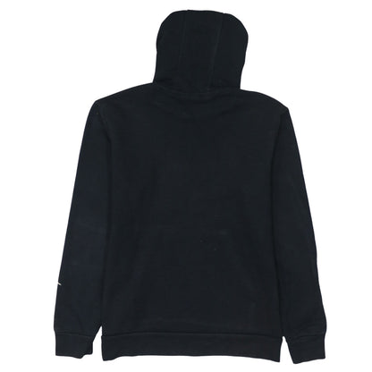 Adidas Boys Black Pullover Hoodie 13-14 Years Regular Fit Fleece Sweatshirt