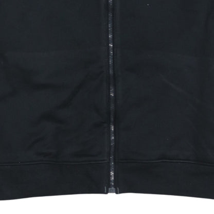 Under Armour Boys Grey Black Track Jacket YLG 13 Years Full Zip Polyester
