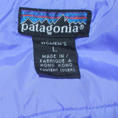 Patagonia Womens Brown L Puffer Jacket Winter Coat Nylon