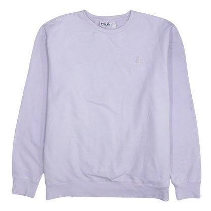 Fila Women’s Lilac Crew Neck Long Sleeve Sweatshirt XL