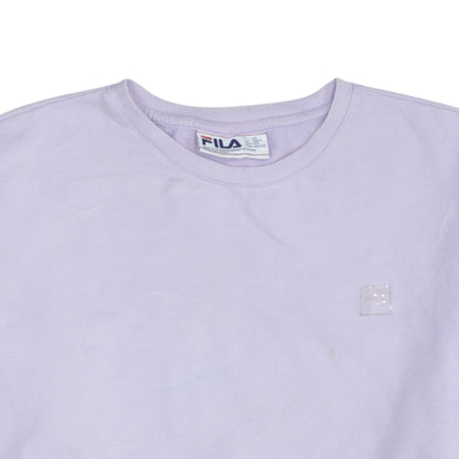 Fila Women’s Lilac Crew Neck Long Sleeve Sweatshirt XL