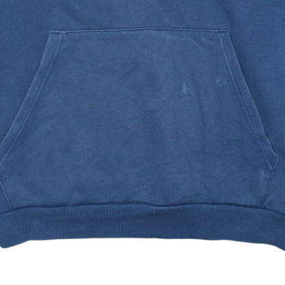 Puma Men's Blue XL Pullover Hoodie with Logo Graphic Print