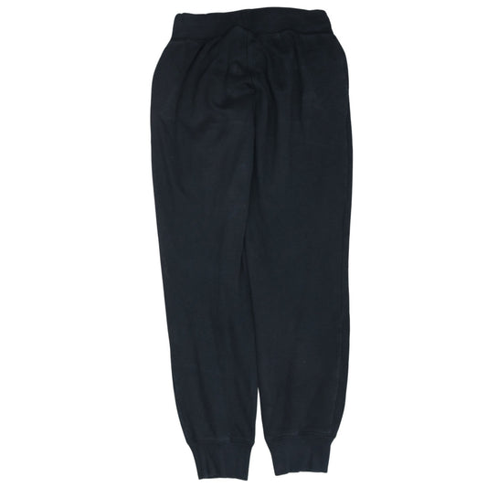 Adidas Men's Black Jogger Sweatpants S Regular Fit Fleece Trousers
