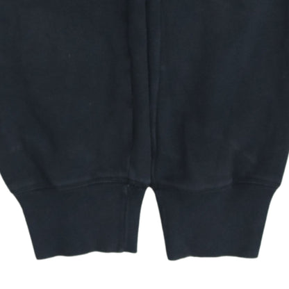 Adidas Men's Black Jogger Sweatpants S Regular Fit Fleece Trousers