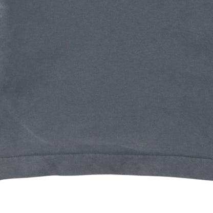 Nike Men’s Grey Small Pullover Sweatshirt Crew Neck Logo Zip Pocket