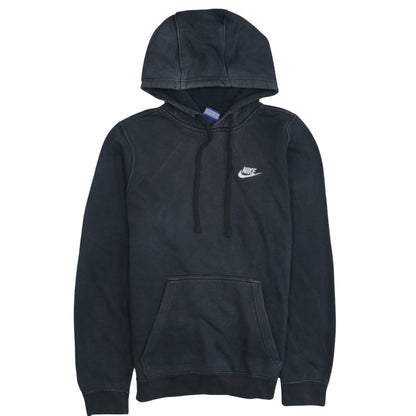 Nike Men's Black XS Pullover Hoodie with Logo and Kangaroo Pocket