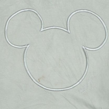 H&M Women’s Beige Disney Mickey Hoodie Size L Pullover Sweatshirt