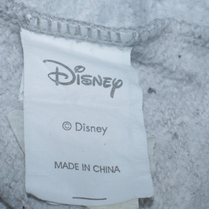 Disney Women’s Grey Stitch Sweatshirt Size M 12/14 Crew Neck