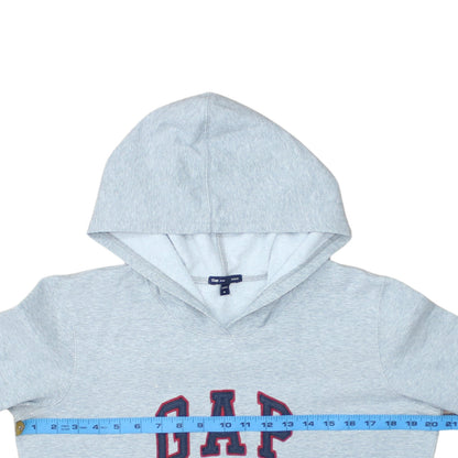 GAP Mens Grey Pullover Hoodie M Stretch Cotton Blend