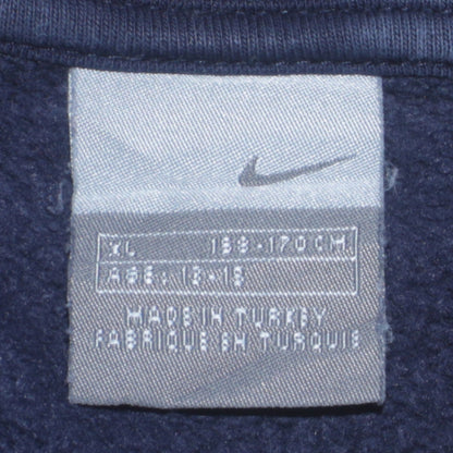 Nike Boys Blue XL Pullover Fleece Sweatshirt with Logo