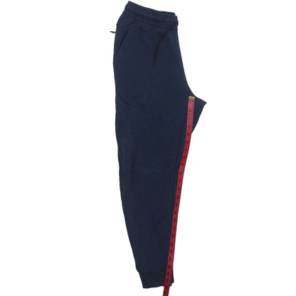 Nike Men's Blue Small Jogger Sweatpants Cotton Blend Activewear