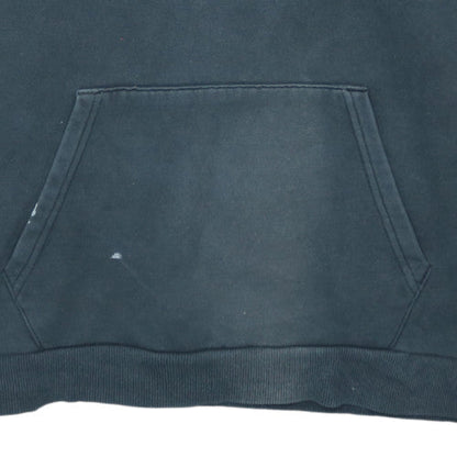 Puma Men’s Black Pullover Hoodie Small Regular Fit Logo Fleece