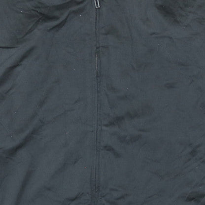 Adidas Men's Black XL Track Jacket Full Zip Athletic Style