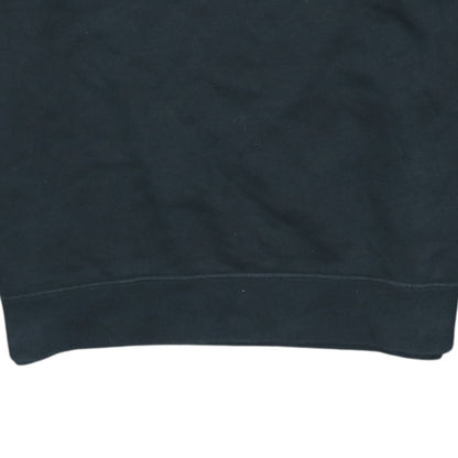 Nike Womens Black XS Pullover Sweatshirt Crew Neck Logo Print