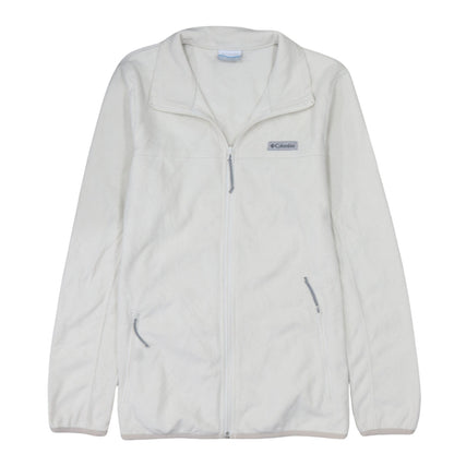 Columbia Men's Ivory Fleece Full Zip Jacket Size L Outdoor Activewear