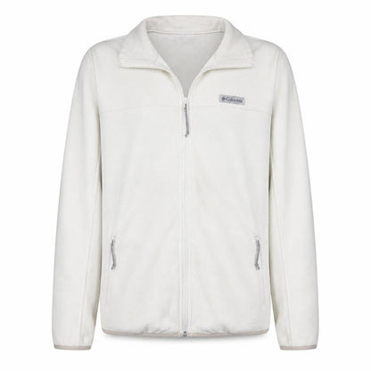 Columbia Men's Ivory Fleece Full Zip Jacket Size L Outdoor Activewear