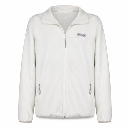 Columbia Men's Ivory Fleece Full Zip Jacket Size L Outdoor Activewear