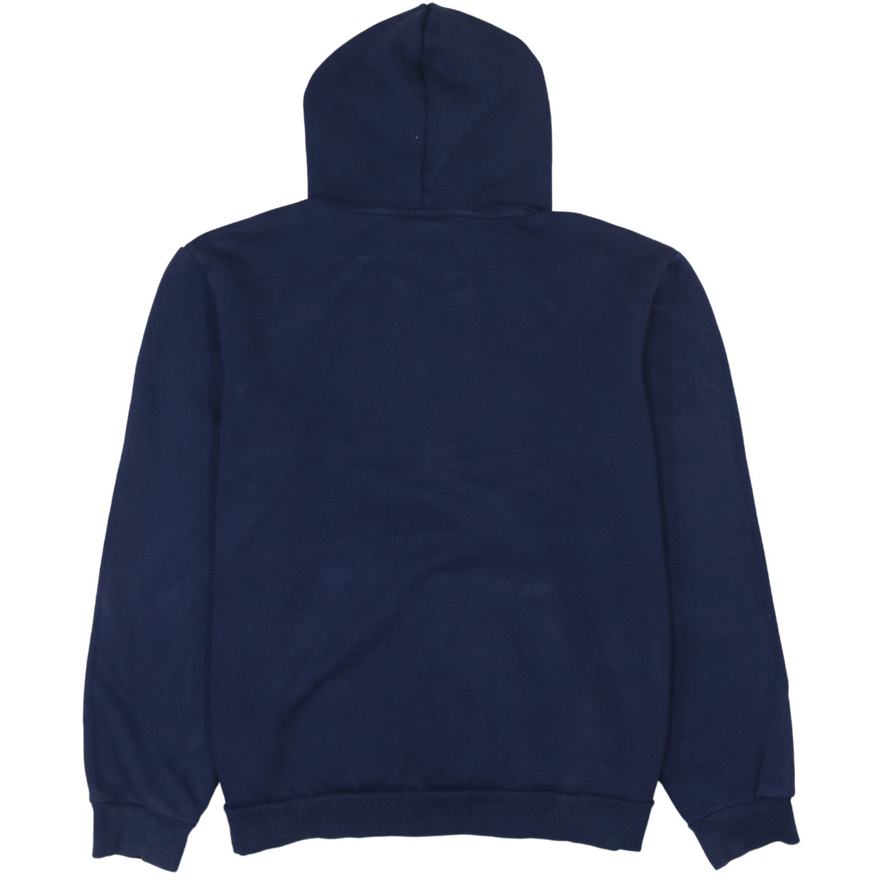 Puma Men's Blue Pullover Hoodie L Logo Fleece Sweatshirt