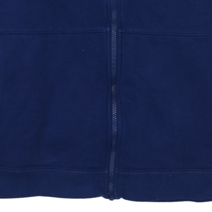 Nike Men's Blue M Track Jacket Full Zip Fleece Activewear