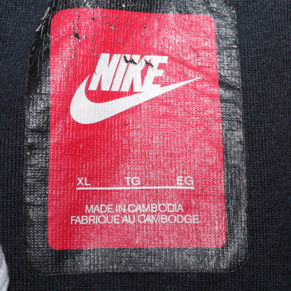 Nike Men's Black XL Full Zip Hoodie Sweatshirt