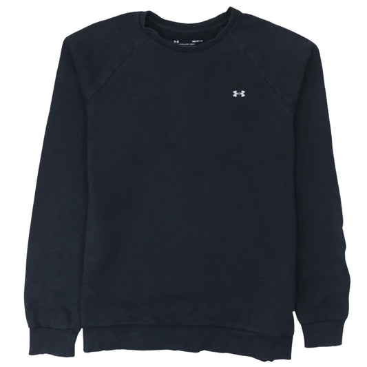Under Armour Men's Black Small Pullover Fleece Sweatshirt