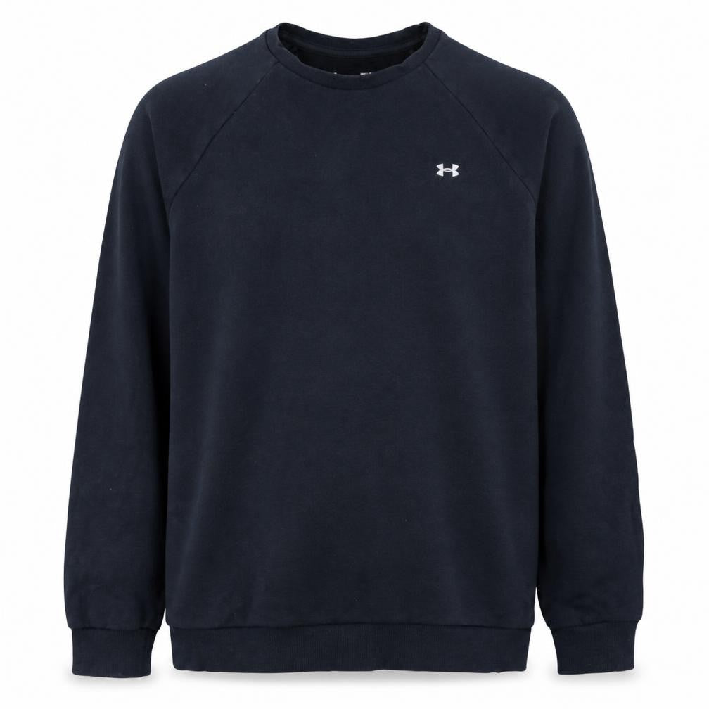 Under Armour Men's Black Small Pullover Fleece Sweatshirt