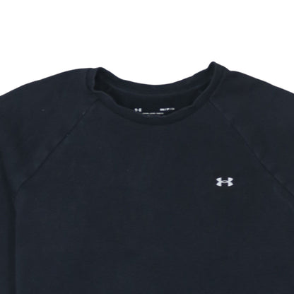 Under Armour Men's Black Small Pullover Fleece Sweatshirt