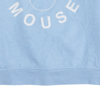 Disney Women’s Blue Mickey Mouse Sweatshirt Size S