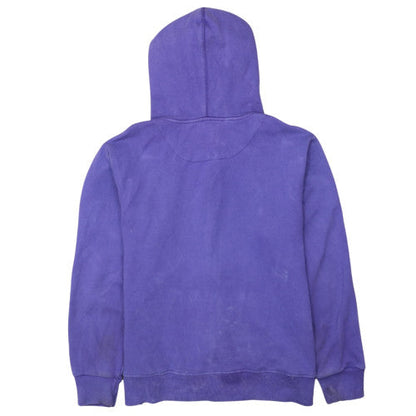 Nike Men's Purple Full Zip Hoodie L Sports Fleece Sweatshirt