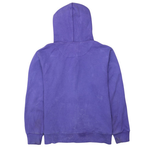 Nike Men's Purple Full Zip Hoodie L Sports Fleece Sweatshirt