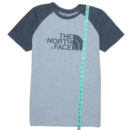The North Face Men's Grey Short Sleeve Crew Neck T-Shirt Size S