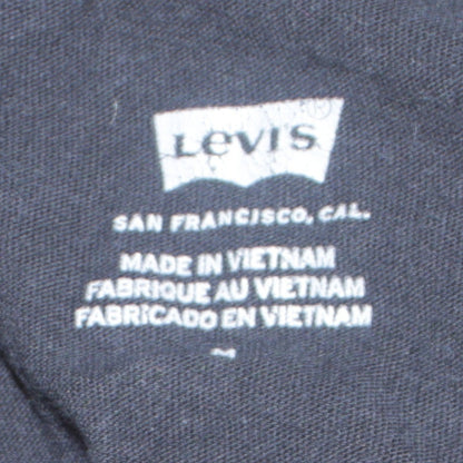 Levi's Men's Black Graphic Sleeveless Cotton Tee M