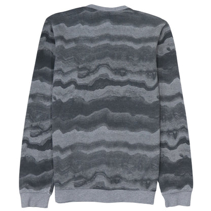 Adidas Men's Grey Camouflage Crew Neck Pullover Sweatshirt Size S