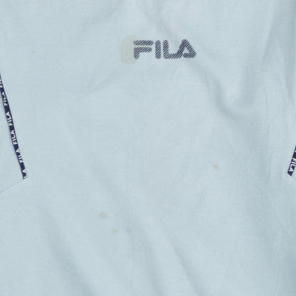 Fila Men's Blue XS Pullover Crew Neck Logo Sweatshirt