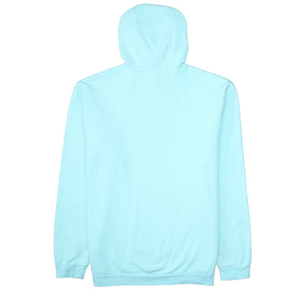 Adidas Men's Blue Pullover Hoodie Size L Sports Fleece Sweatshirt