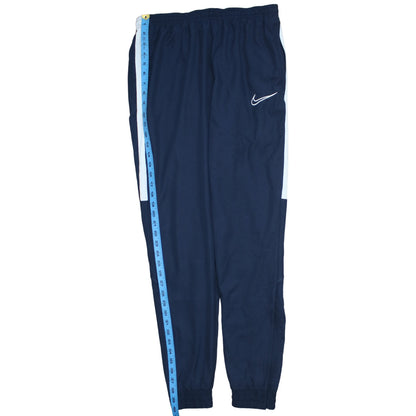 Nike Men's Blue Dri-FIT Track Pants M Moisture Wicking Athletic Trousers
