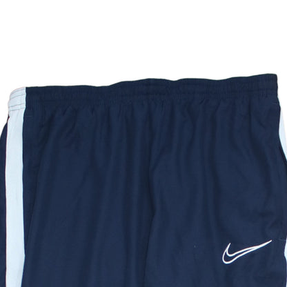 Nike Men's Blue Dri-FIT Track Pants M Moisture Wicking Athletic Trousers