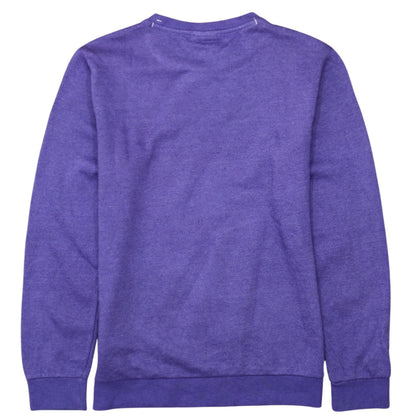 Champion Boys Purple Logo Sweatshirt Size 13-14 Years Crew Neck Fleece