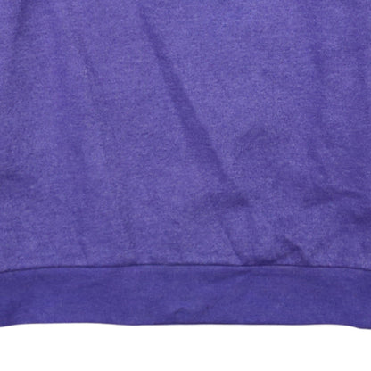 Champion Boys Purple Logo Sweatshirt Size 13-14 Years Crew Neck Fleece