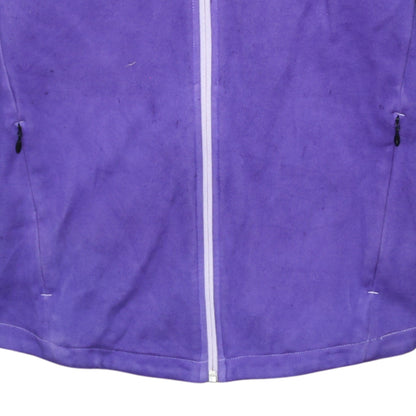 Puma Men's Purple Full Zip Hooded Fleece Hoodie Size M