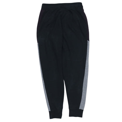 Nike Air Men's Black Colourblock Joggers Size S Fleece Tapered Trousers